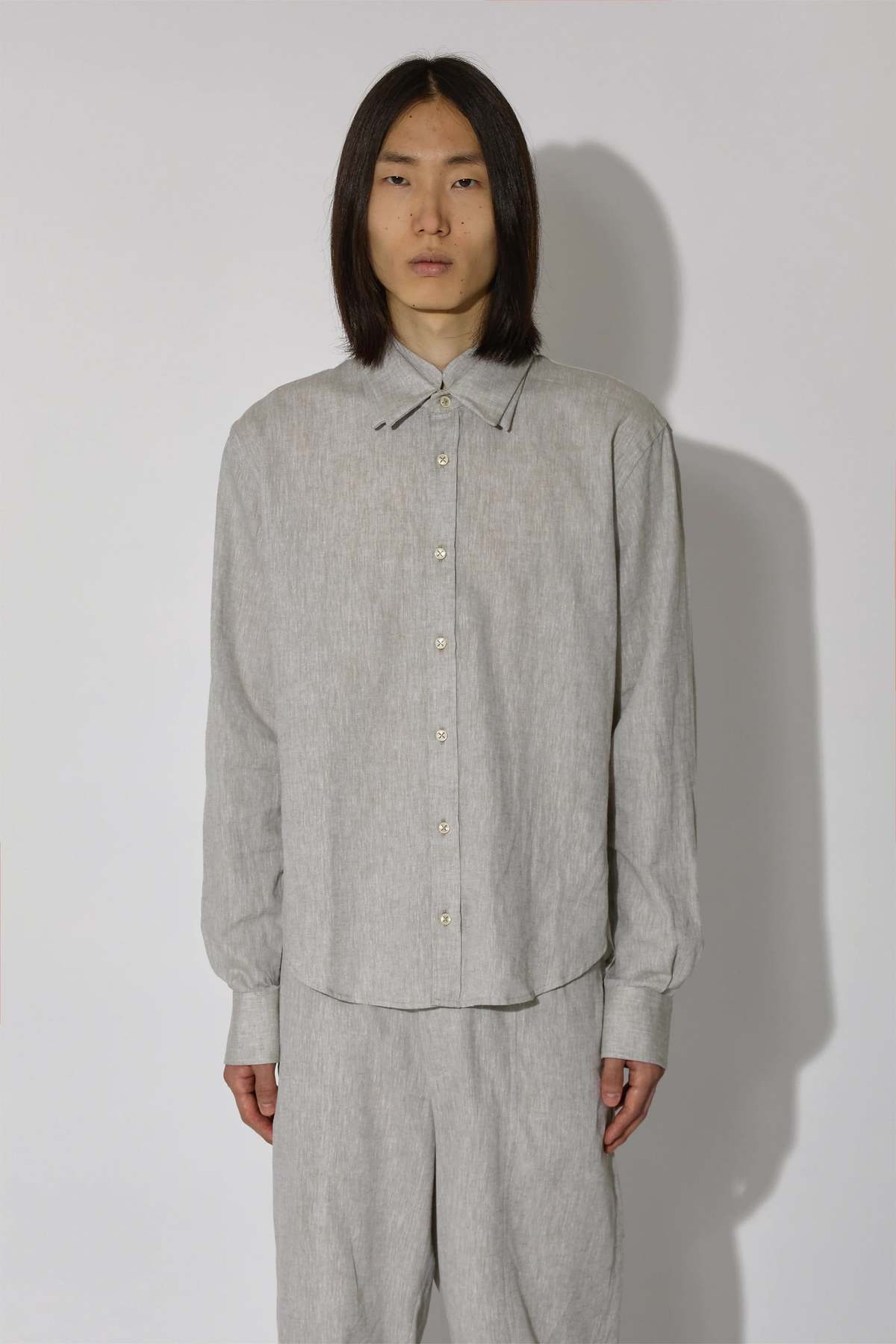 J.L - A.L Triple Collar Shirt - Lugano Green - Image 2 of 11