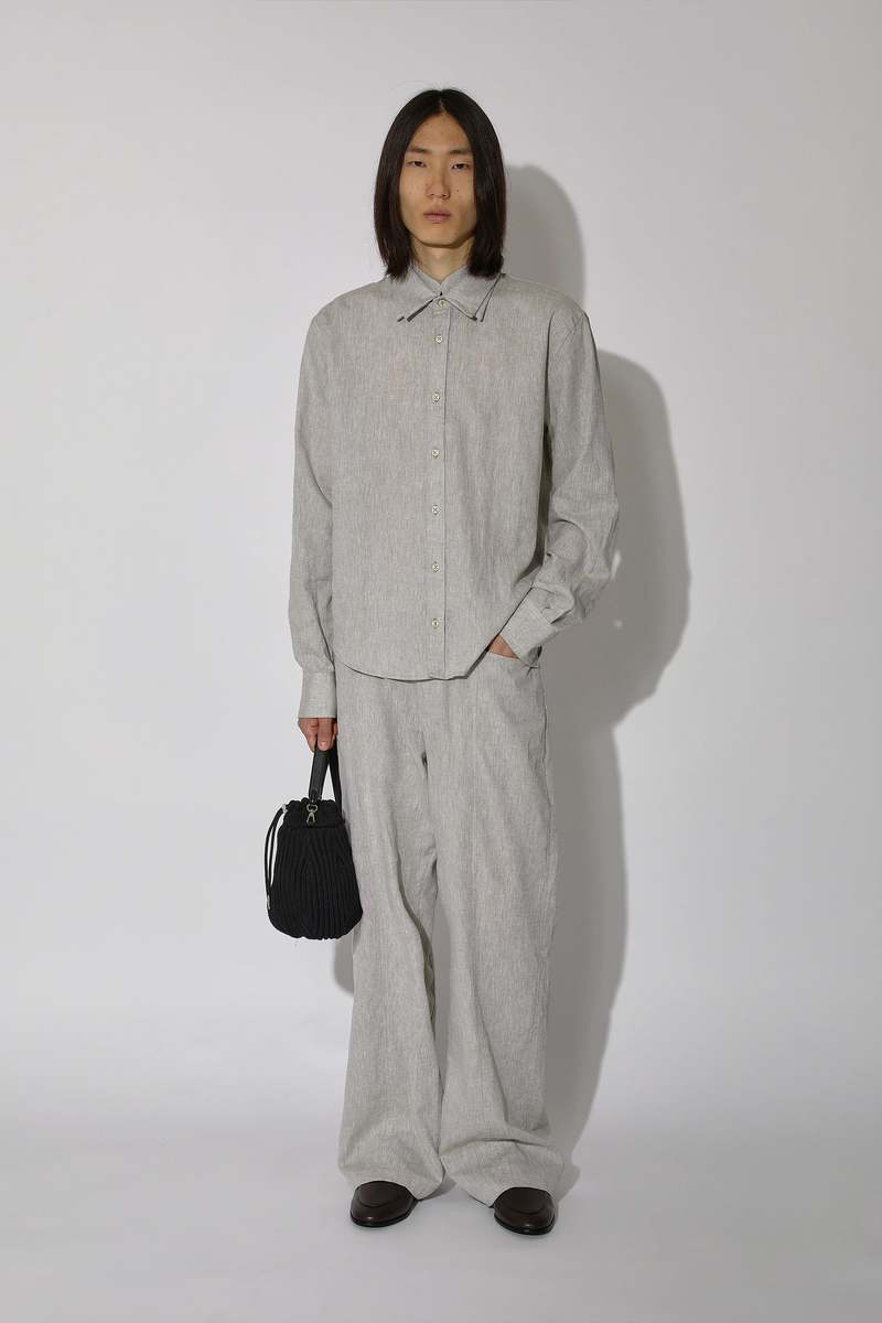 J.L - A.L Triple Collar Shirt - Lugano Green