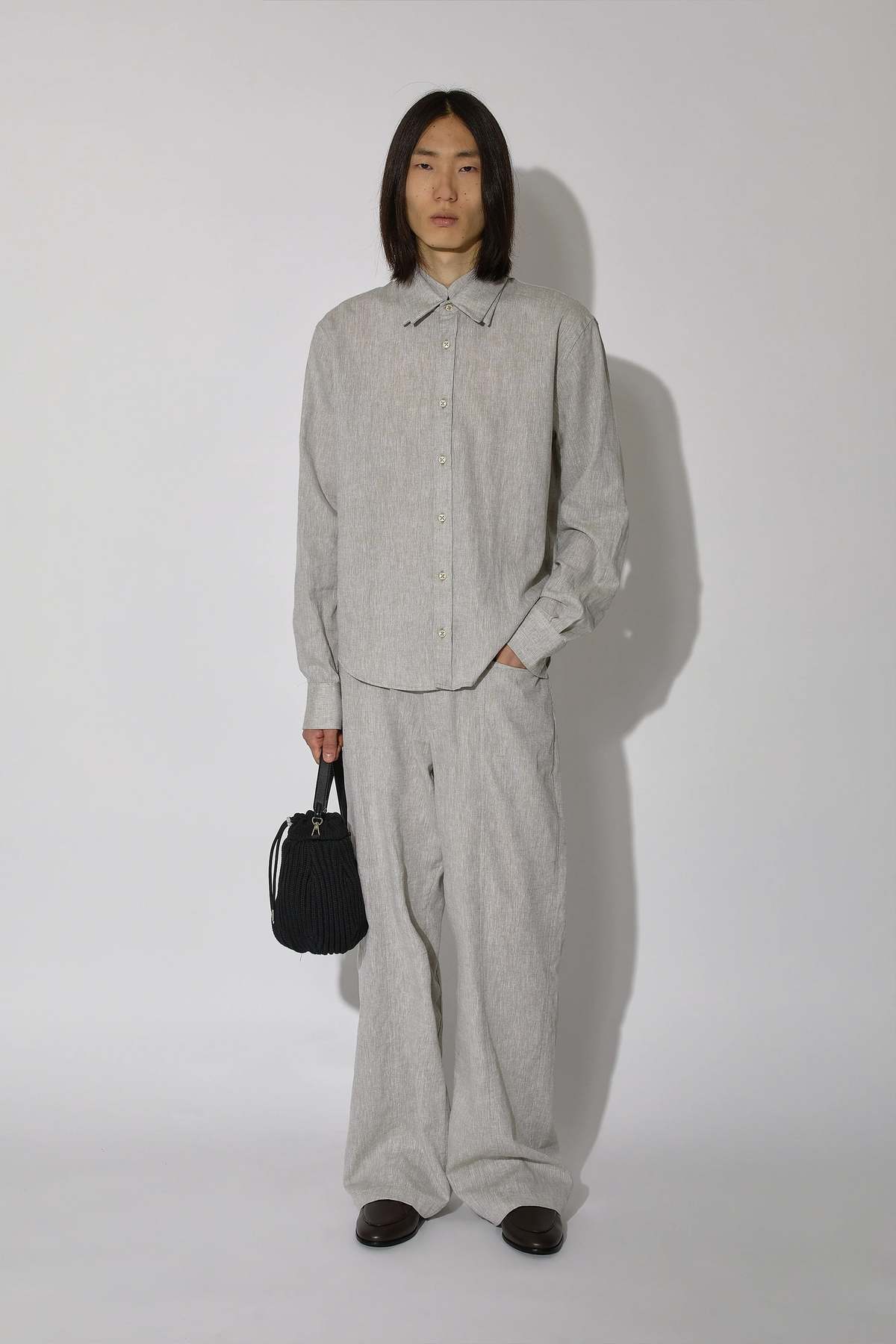 J.L - A.L Triple Collar Shirt - Lugano Green - Image 3 of 11