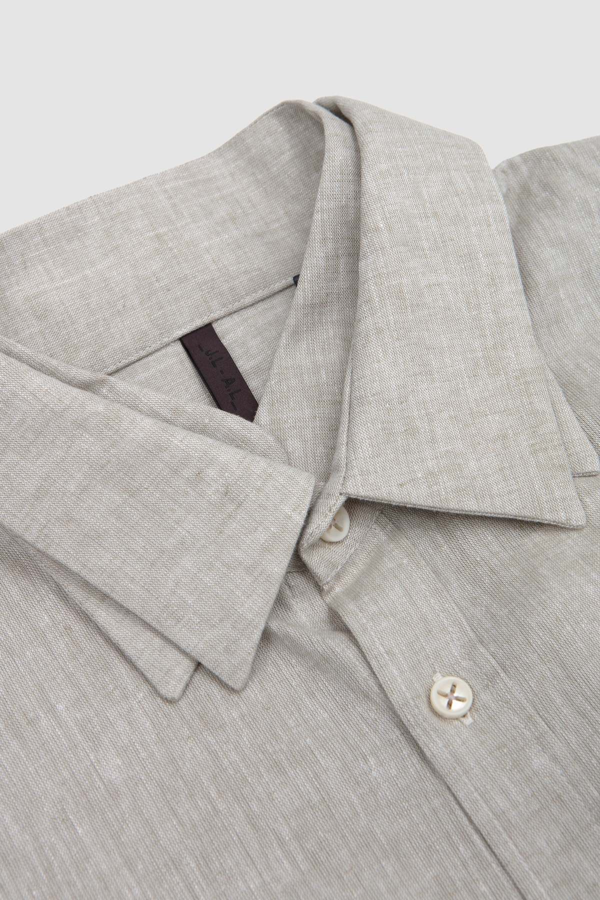 J.L - A.L Triple Collar Shirt - Lugano Green - Image 9 of 11