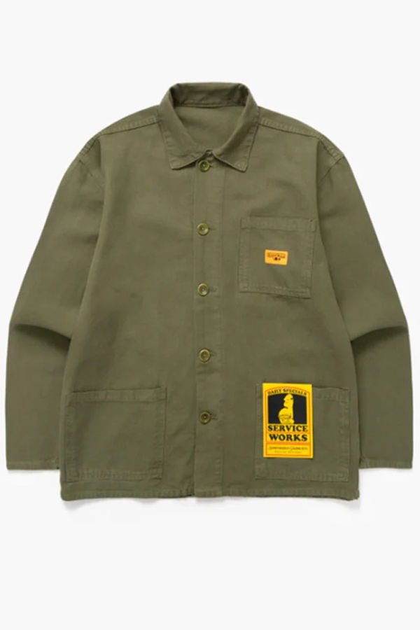Service Works Chore Shirt - Olive