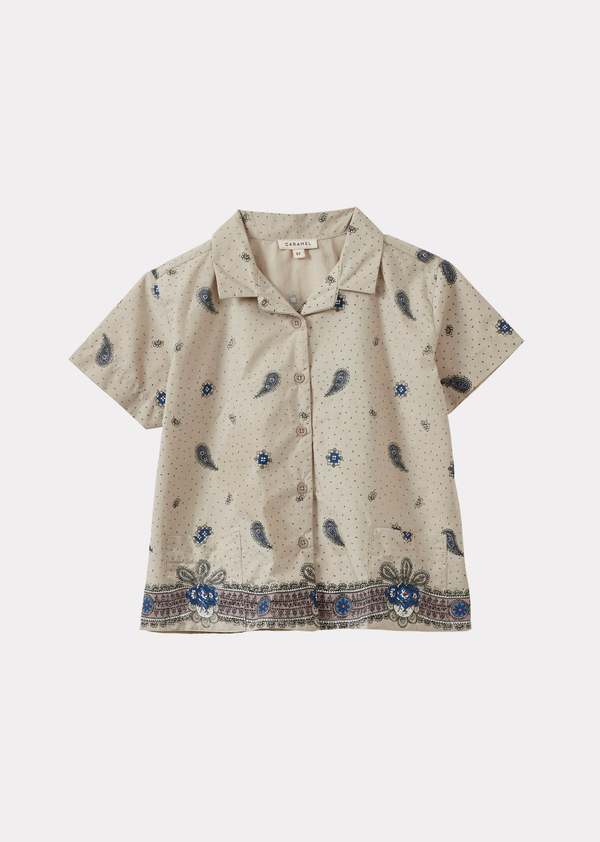 KIDS Caramel Bamboo Children's Cotton Shirt