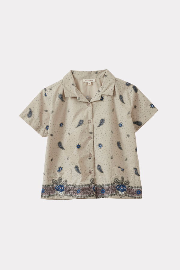KIDS Caramel Bamboo Children's Cotton Shirt