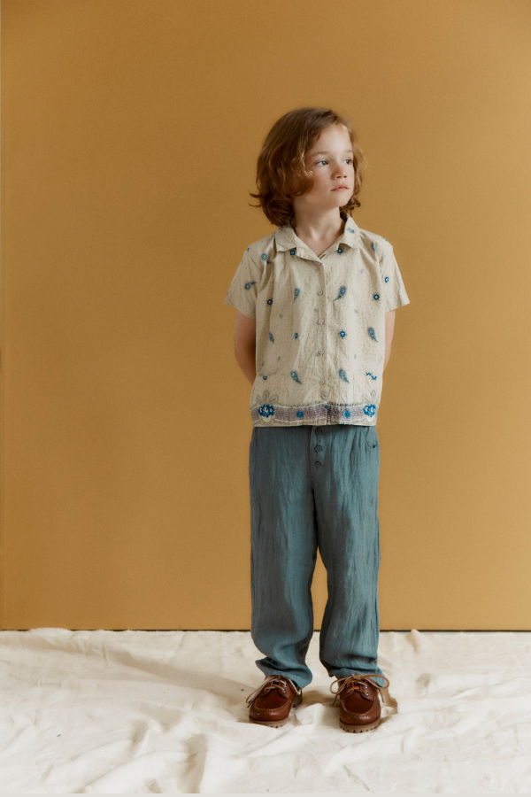 KIDS Caramel Bamboo Children's Cotton Shirt