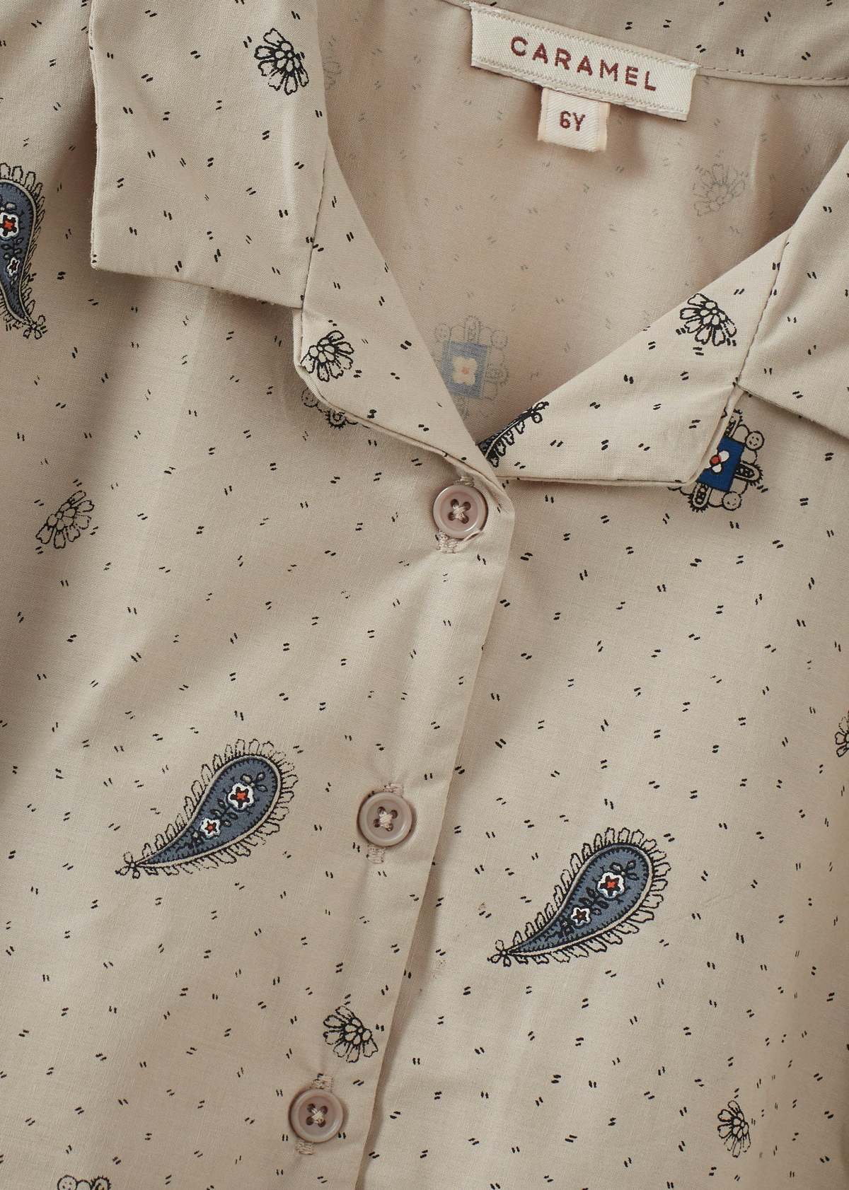 KIDS Caramel Bamboo Children's Cotton Shirt - Image 5 of 6