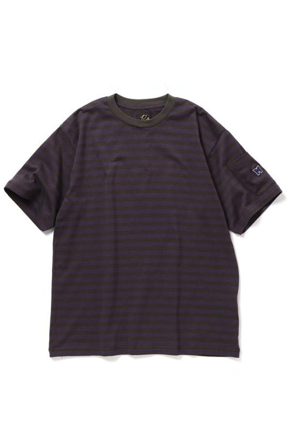 Needles T-Shirt - Purple Charcoal