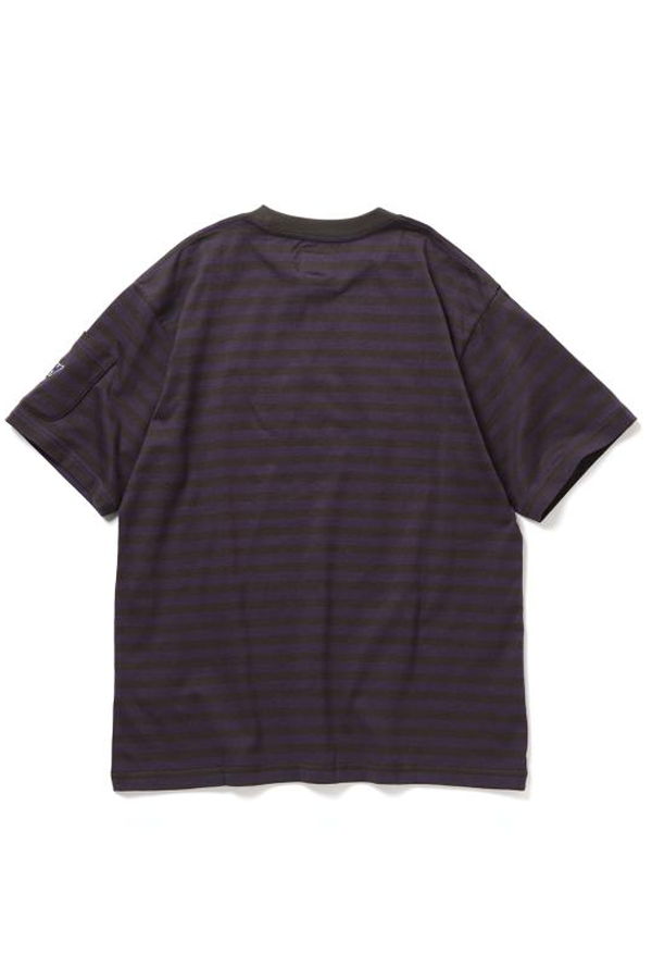 Needles T-Shirt - Purple Charcoal