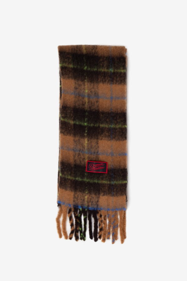 DAMSON MADDER DM Fluffy Scarf - Tan
