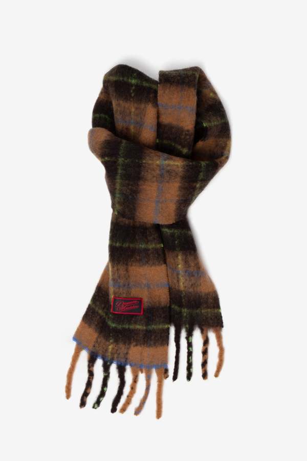 DAMSON MADDER DM Fluffy Scarf - Tan