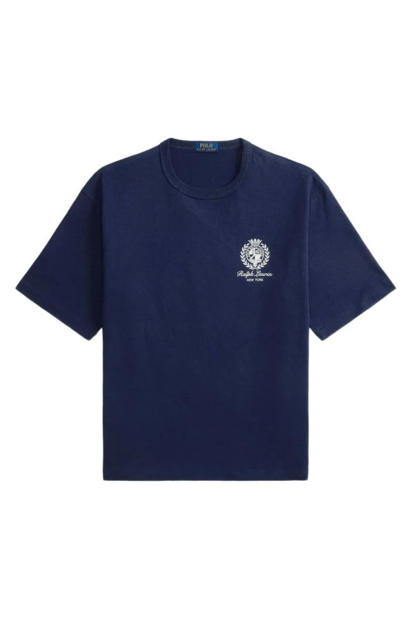 Polo Ralph Lauren Relaxed Fit Jersey Graphic Tee - Navy