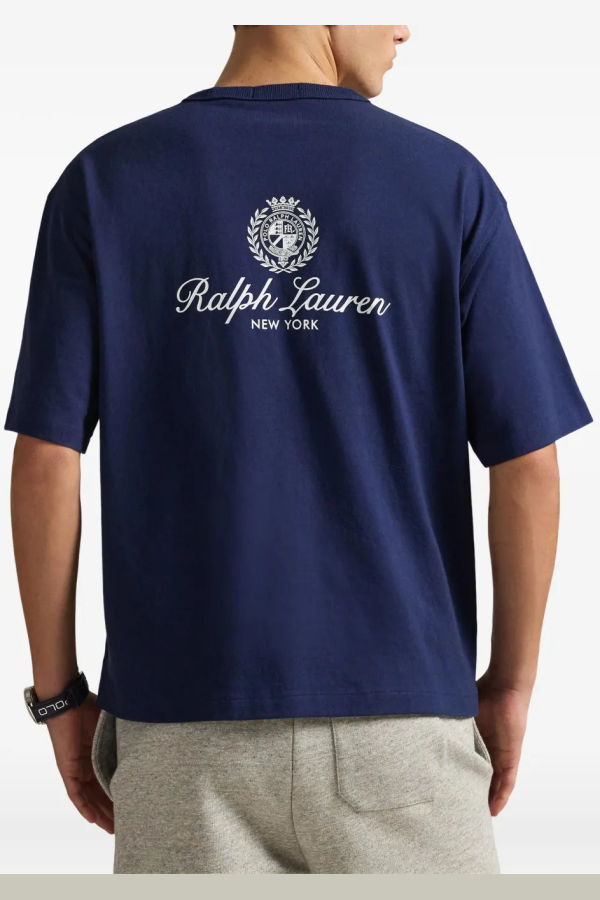 Polo Ralph Lauren Relaxed Fit Jersey Graphic Tee - Navy