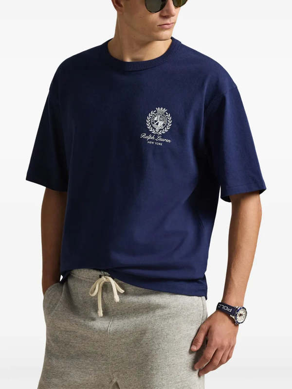 Polo Ralph Lauren Relaxed Fit Jersey Graphic Tee - Navy