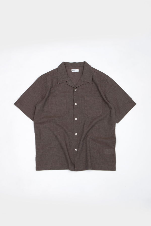 Universal Works Sal Road Fine Org. Cotton Shirt
