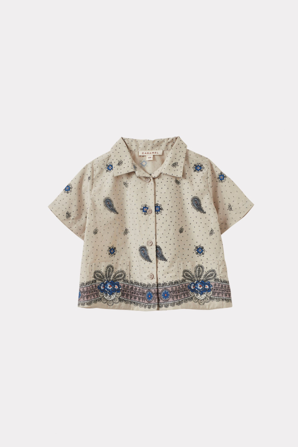 KIDS Caramel Bamboo Baby Cotton Shirt