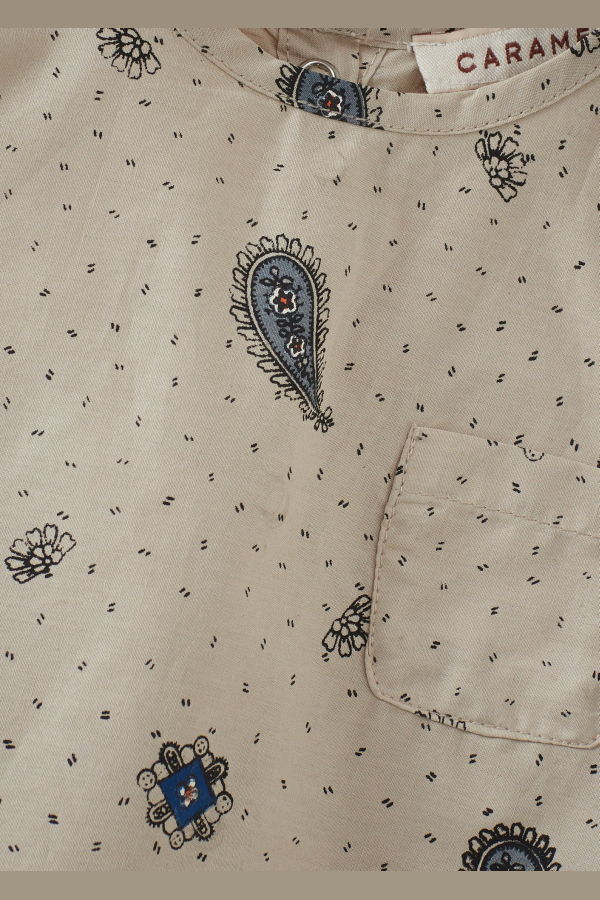 KIDS Caramel Lettuce Baby Cotton Top And Bloomers Set