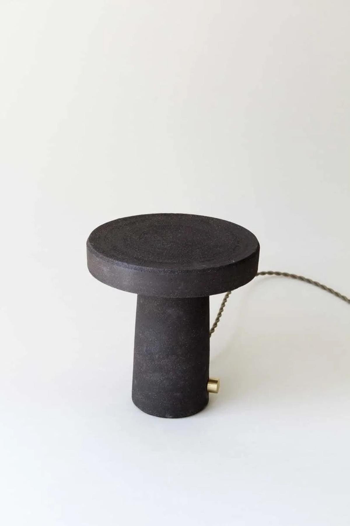 keraclay Sculpture Lamp - Black - Image 2 of 2