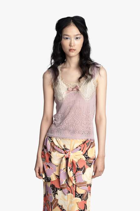 Anna Sui Rosebuds Bucket Hat - Buttercup Multi | Garmentory display picture 2