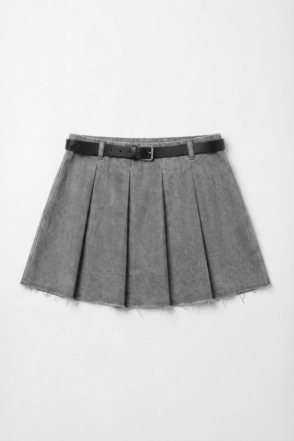 Colmillo de Morsa Pleated Skirt