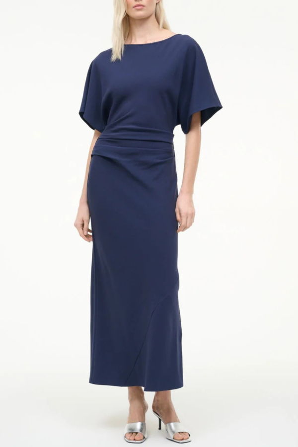 Staud Amelie Dress - Navy