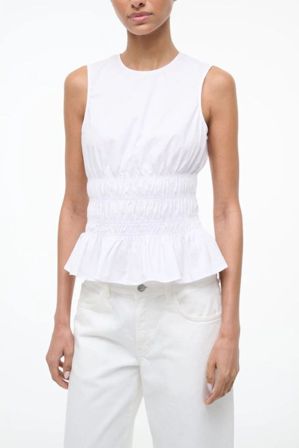 Staud Culver Top - White