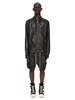 Rick Owens Zip Front Jacket - Black - Thumbnail 1