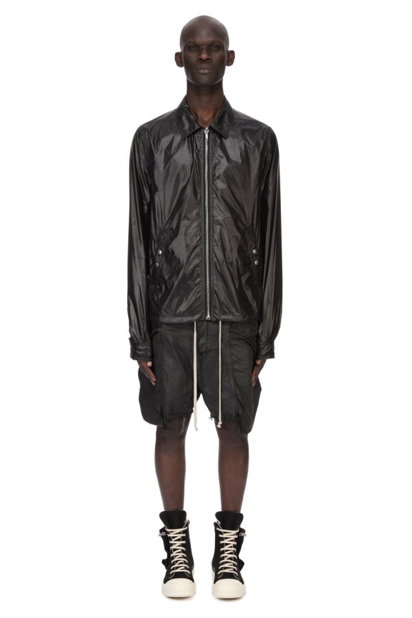 Rick Owens Zip Front Jacket - Black