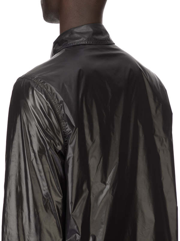 Rick Owens Zip Front Jacket - Black