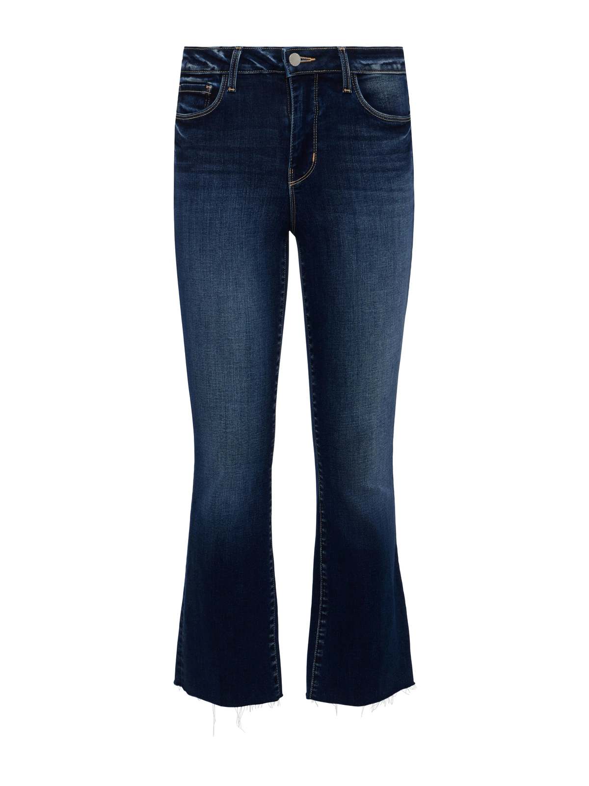 L'agence Kendra High Rise Crop Flare Jeans - Image 2 of 5
