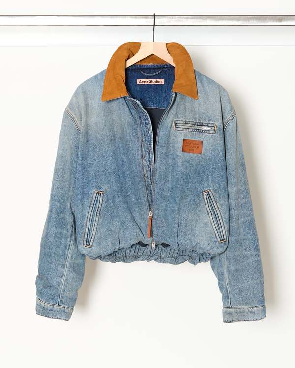 Acne Studios Denim Bomber Jacket