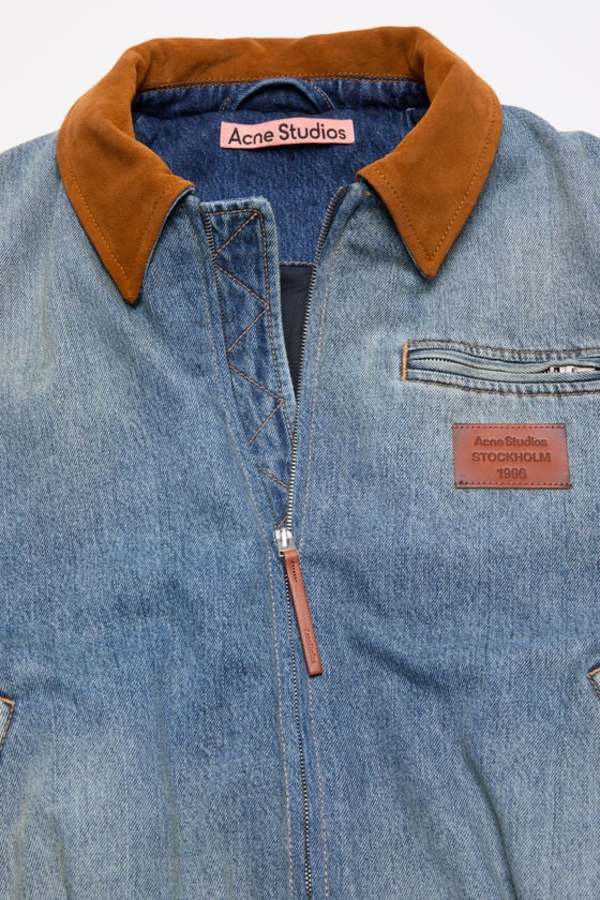 Acne Studios Denim Bomber Jacket