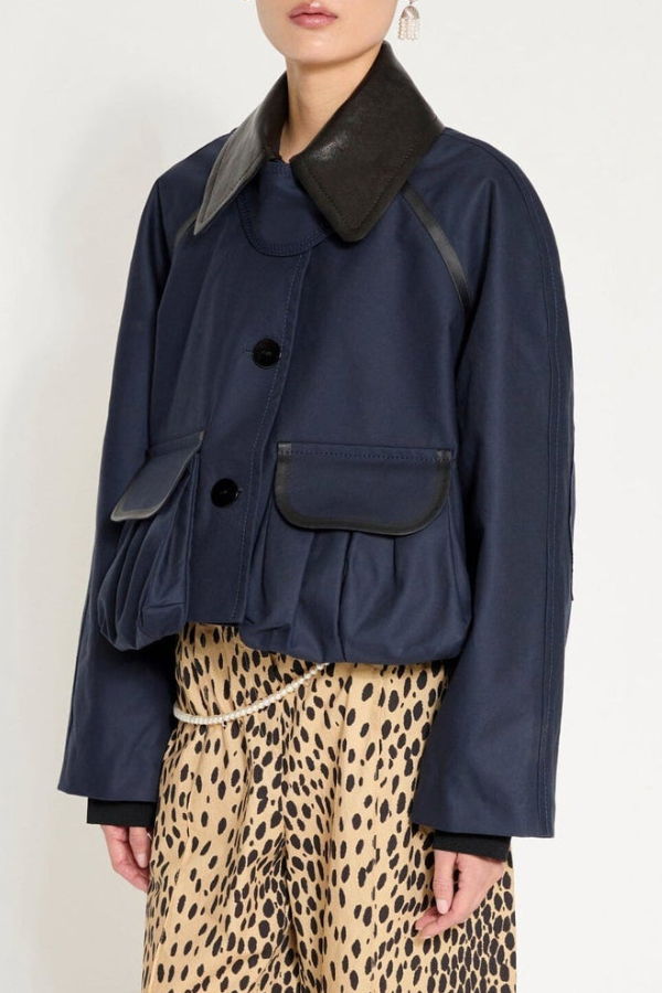 Nackiyé Precious Cargo Coat - Marine