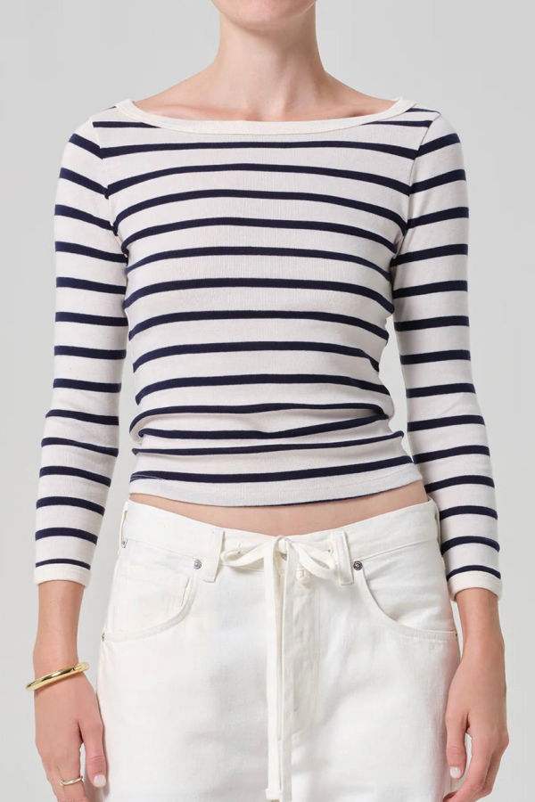 Citizens of Humanity Boat Neck Slim Tee