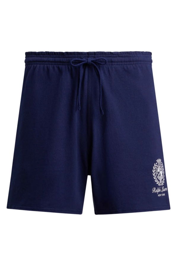 Polo Ralph Lauren 5-Inch Relaxed Fit Jersey Graphic Short - Navy