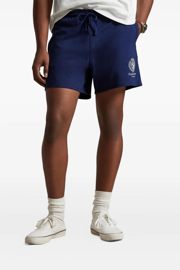 Polo Ralph Lauren 5-Inch Relaxed Fit Jersey Graphic Short - Navy