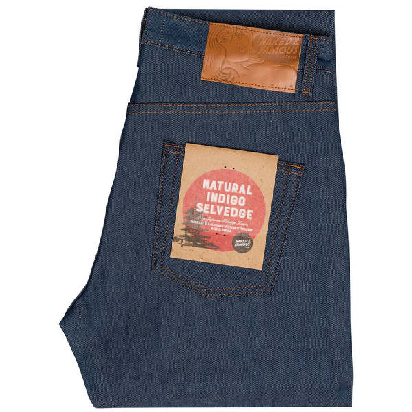 Naked & Famous Easy Guy Natural Indigo Jeans - Indigo