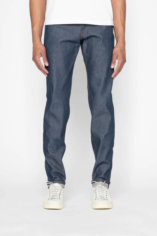 Naked & Famous Easy Guy Natural Indigo Jeans - Indigo