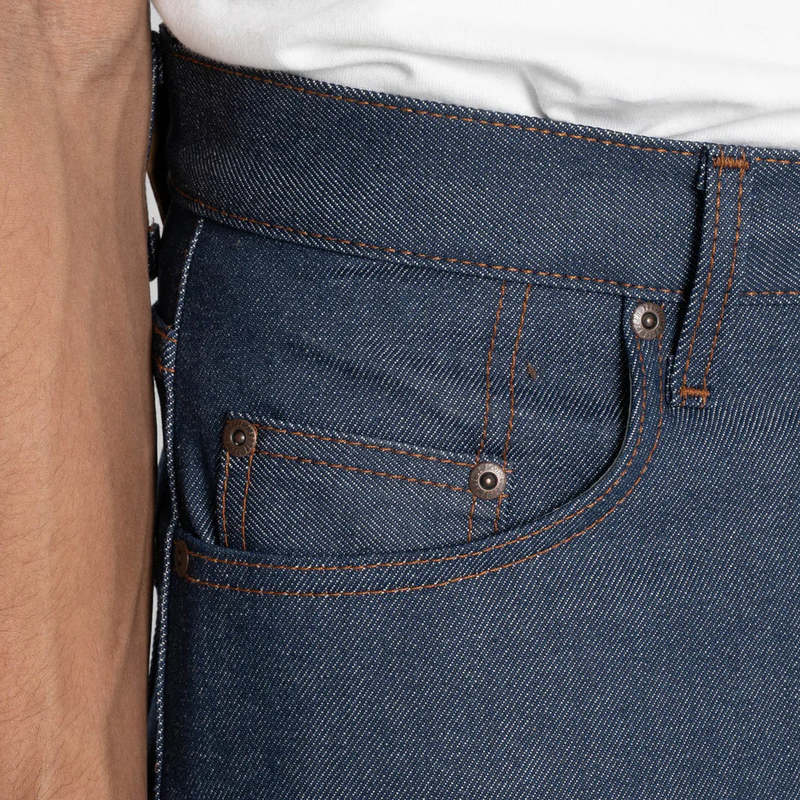 Naked & Famous Easy Guy Natural Indigo Jeans - Indigo