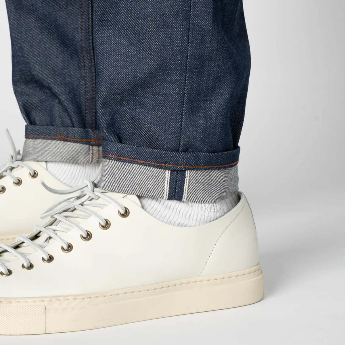 Naked & Famous Easy Guy Natural Indigo Jeans - Indigo - Image 7 of 7