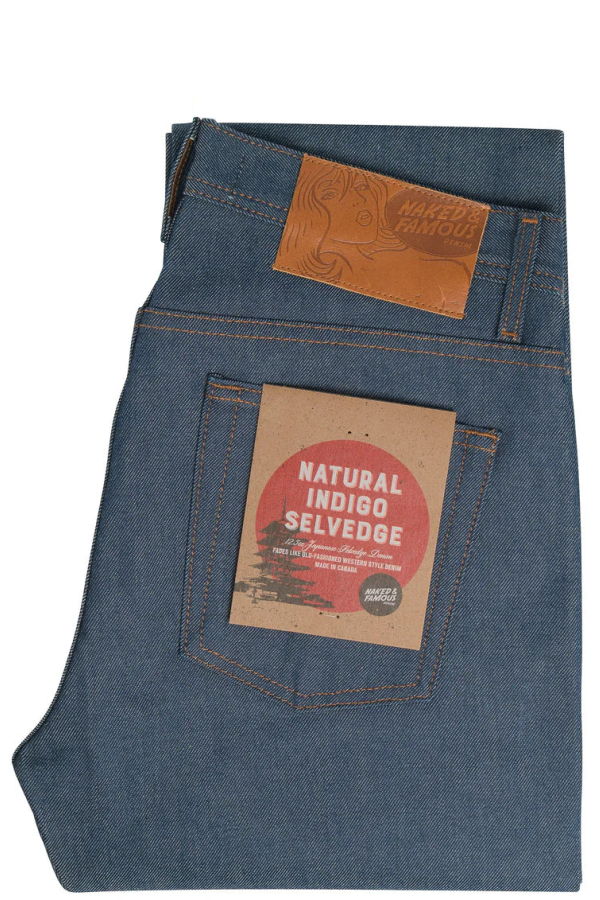 Naked & Famous Weird Guy Jeans - Indigo