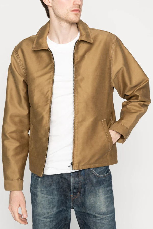Naked & Famous Zip Jacket - Tan
