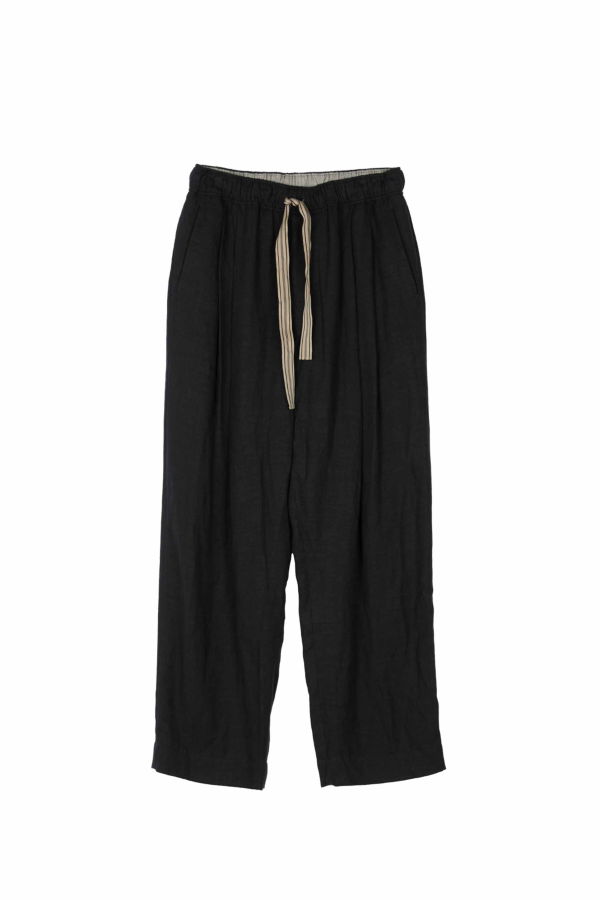 Ziggy Chen Linen Drawstring Trousers