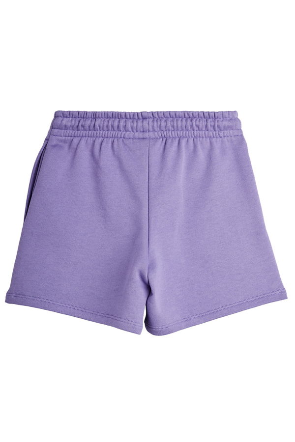 KIDS Mini Rodini Football Embroidery Shorts - Purple