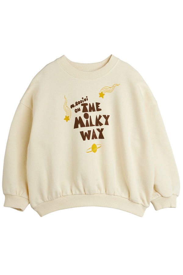 KIDS Mini Rodini The Milky Way Sweatshirt - Cream