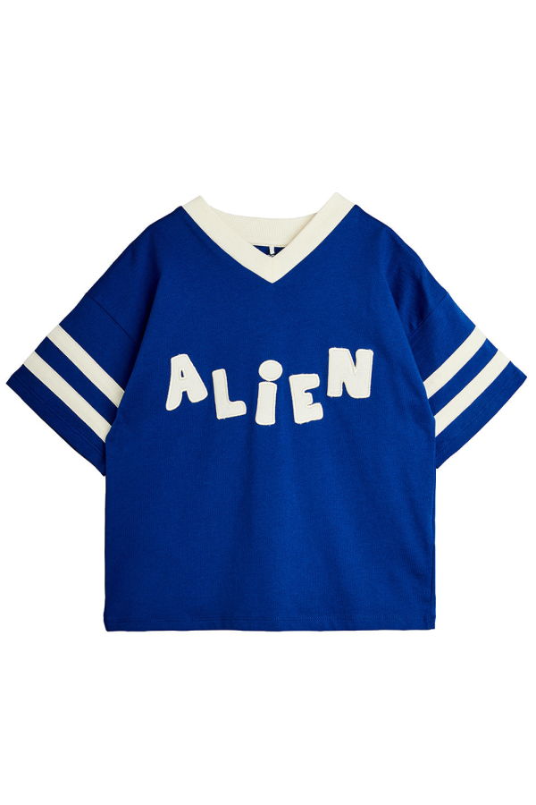 KIDS Mini Rodini Alien T-shirt - Blue