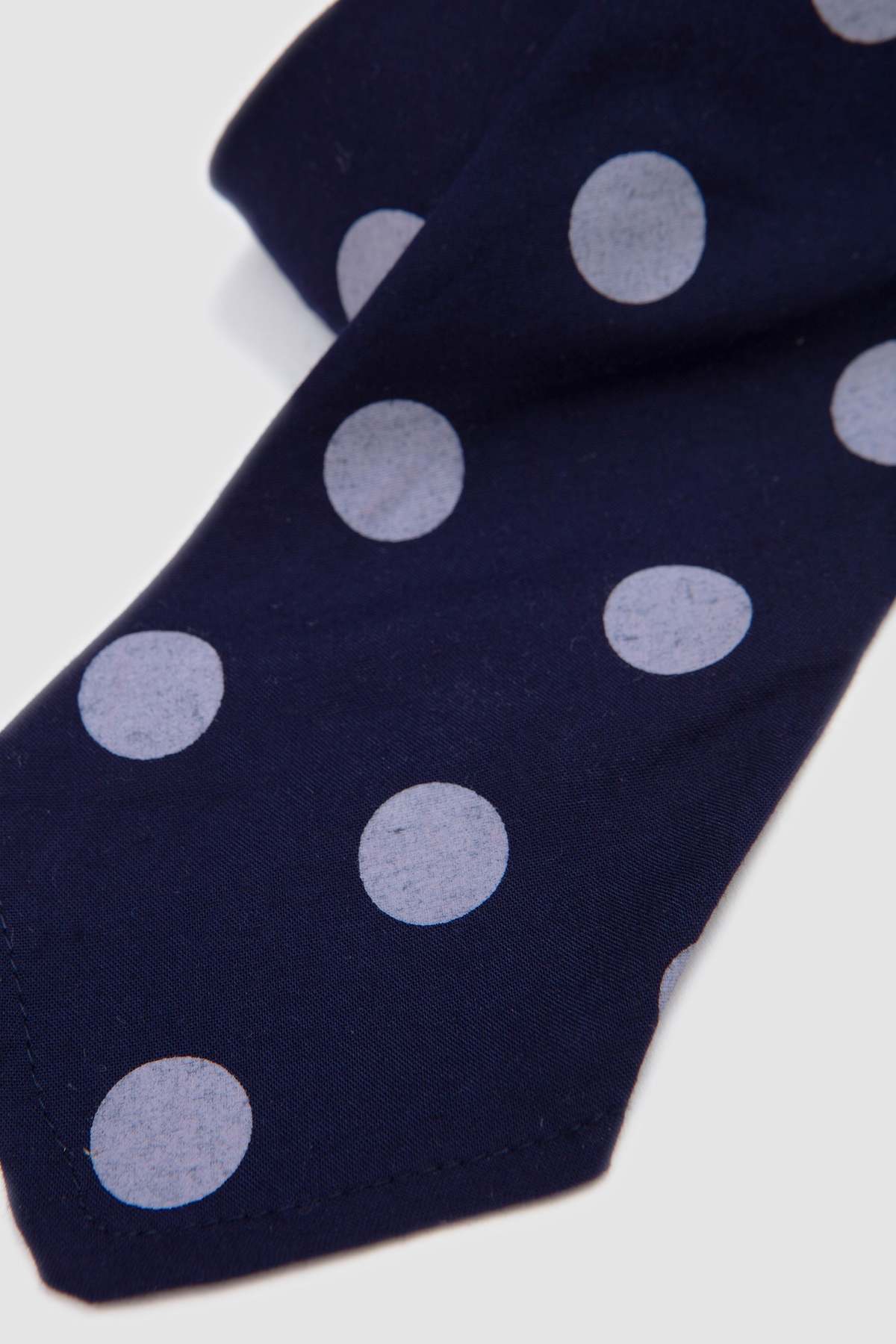 Universal Works Bold Dot Print Rayon Tie - Image 4 of 6