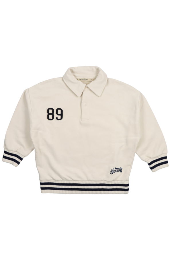 KIDS The New Society Finnia Polo Sweatshirt - Cream