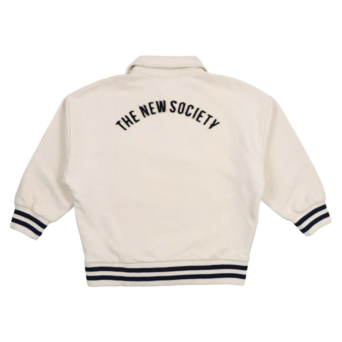 KIDS The New Society Finnia Polo Sweatshirt - Cream - Image 2 of 9