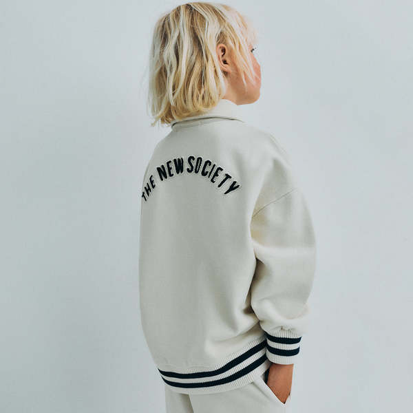 KIDS The New Society Finnia Polo Sweatshirt - Cream