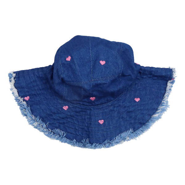 KIDS The New Society Lys Bucket Hat - Blue KIDS The New Society Lys Bucket Hat - Blue
