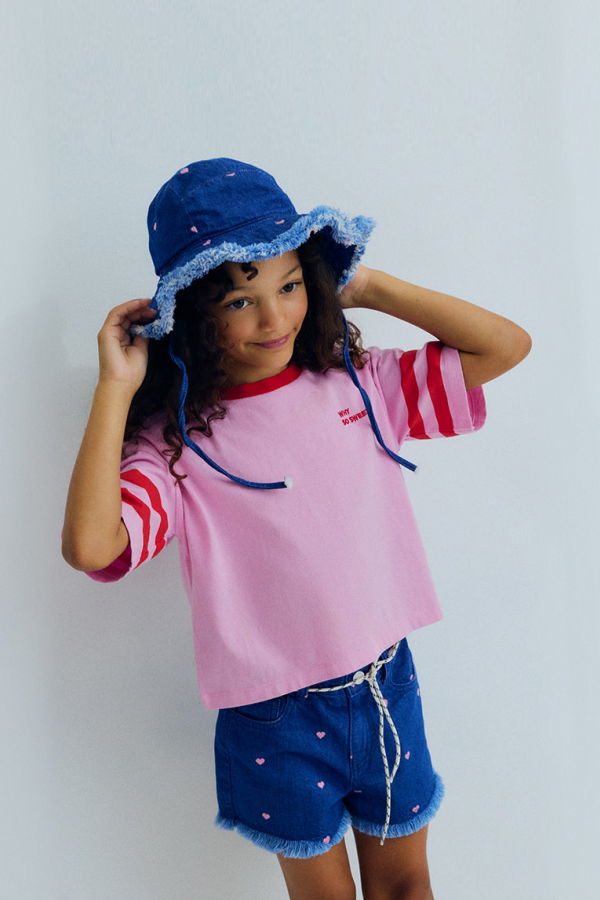 KIDS The New Society Lys Bucket Hat - Blue
